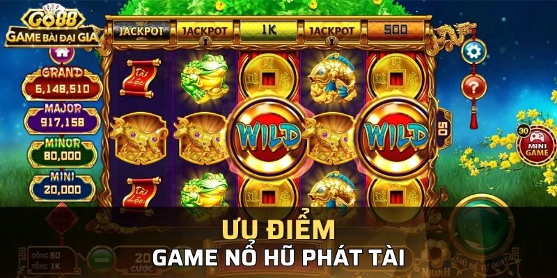 Nh?ng ?u ?i?m tuy?t v?i ch? có t?i game n? h? Go88
